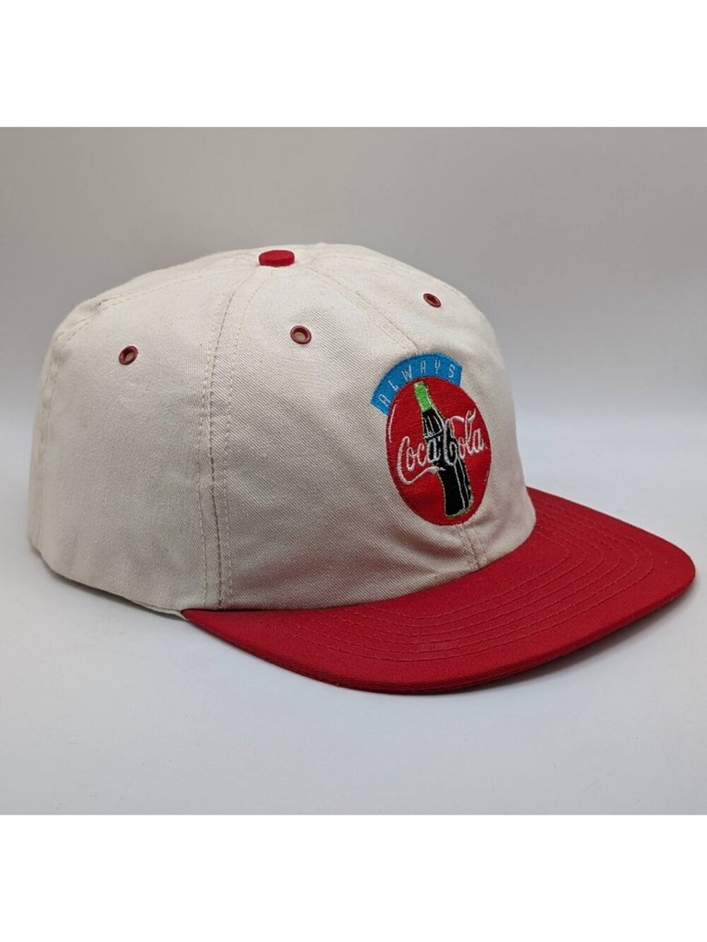 Always Coca Cola Snapback Hat Vintage 90s Retro Cap Unisex Soda Coke USA Pop